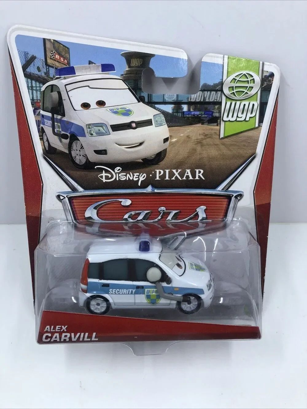 2013 Mattel Disney Cars WGP Alex Carvill! NIB!